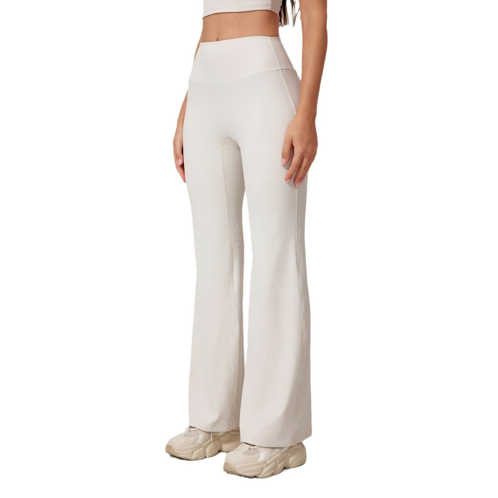 High Waist Micro Pull Fitness Trousers for Women - Breathable & Stylish - Buy Center