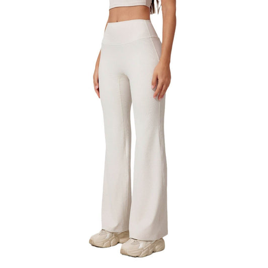 High Waist Micro Pull Fitness Trousers for Women - Breathable & Stylish - Buy Center