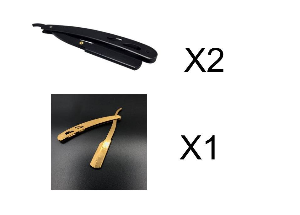 Premium Stainless Steel Razor - 10 Blades for Smooth and Precise Shaving - Buy Center