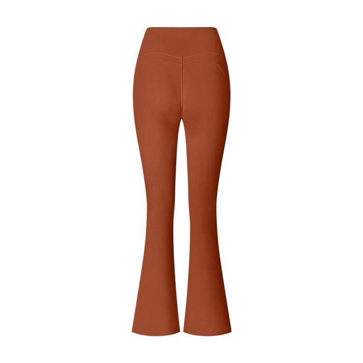 Women's High Waist Flared Yoga Pants - Slim Fit & Breathable Comfort - Buy Center