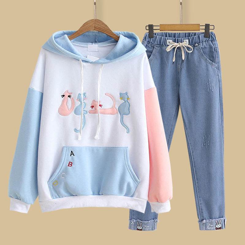 Stylish College Girls' Loose Suit - Trendy School Outfit for 2025 - Buy Center