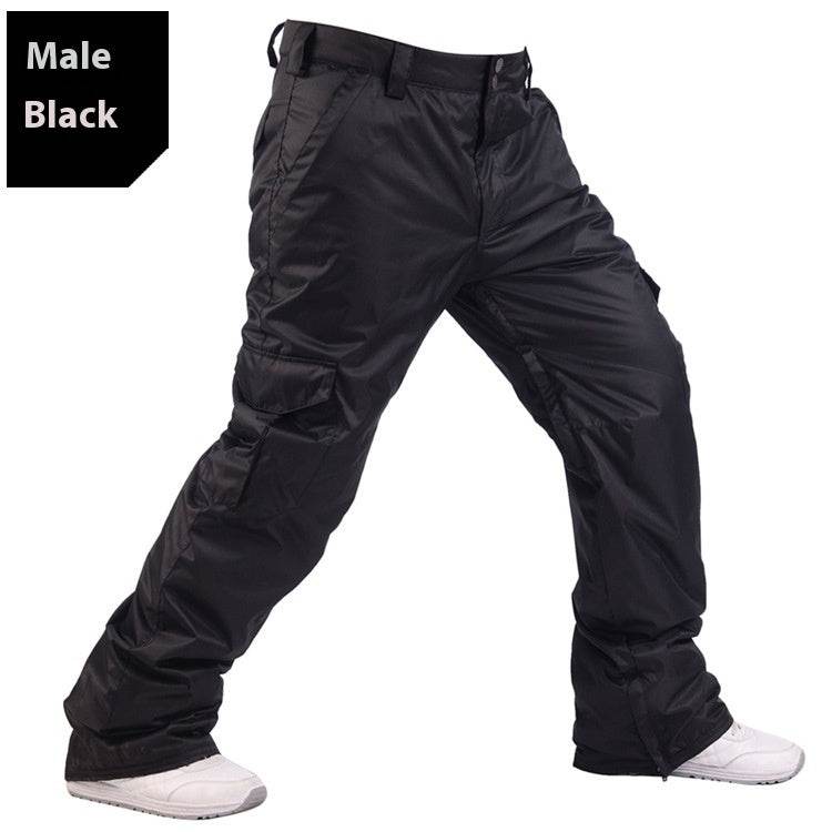 Men's Warm Thickened Ski Pants - Stylish Loose Fit for Winter Sports - Buy Center