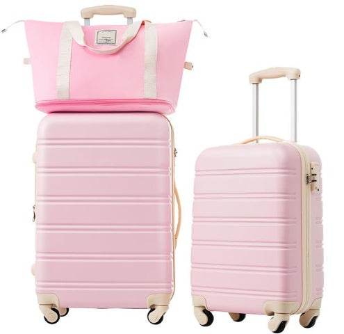 Durable Hard Shell Luggage Set of 2 - TSA Lock & Lightweight Design - Buy Center