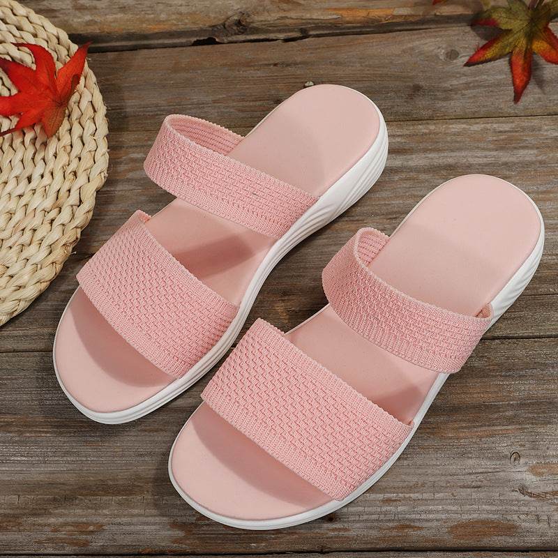 Buycenter Women's Breathable Mesh Sandals - Stylish Outer Slippers - Buy Center