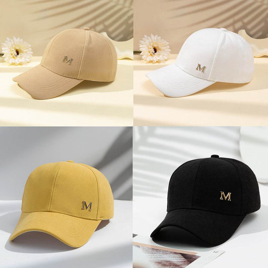 Buycenter Simple Couple Baseball Cap - Sun Protection Hat for Outdoor Fun - Buy Center