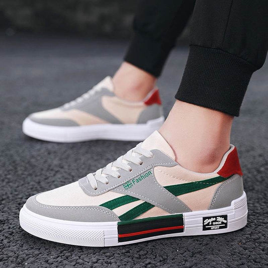 Buycenter Low-Top Canvas Sneakers - Stylish Vulcanize Shoes for Men - Buy Center