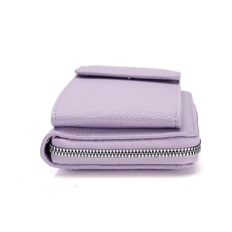Stylish Women's Messenger Bag - Trendy PU One Shoulder Phone & Coin Purse - Buy Center