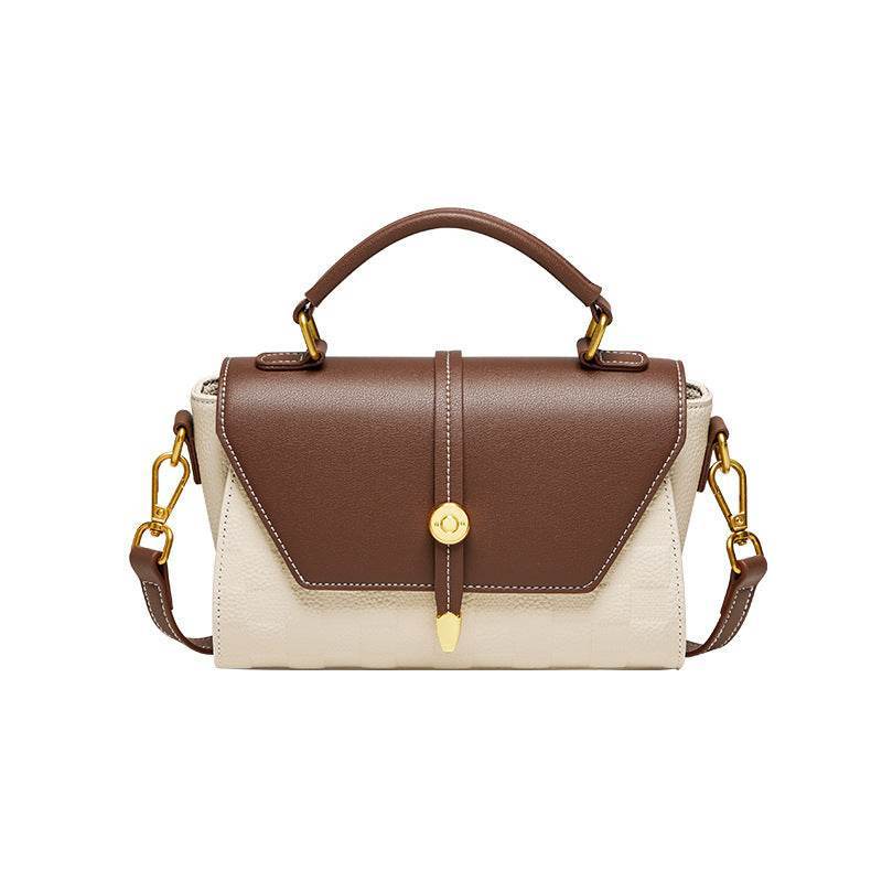 Buycenter Premium Genuine Leather Handbag - Light Luxury Crossbody - Buy Center