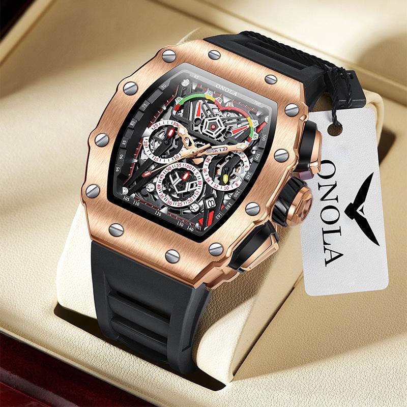Buycenter Men's Automatic Mechanical Watch - Stylish & Versatile Design - Buy Center
