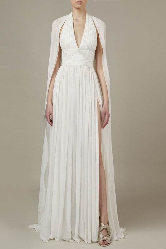 Buycenter Elegant Long Evening Gown - Red Carpet Catwalk Style - Buy Center