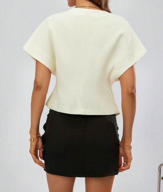 Buycenter Women's V-neck Basic Shirt - Lightweight & Casual Fit - Buy Center