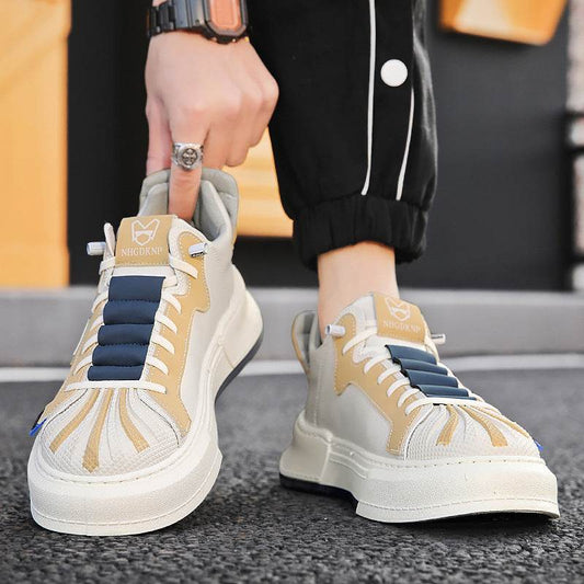 Men's Casual Low-Top Sneakers - Breathable Vulcanized Shoes for Style - Buy Center
