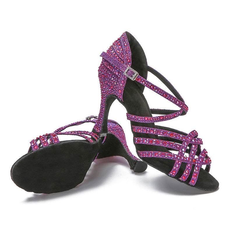 Buycenter Women's High Heel Diamond Sandals - Trendy & Stylish Footwear - Buy Center