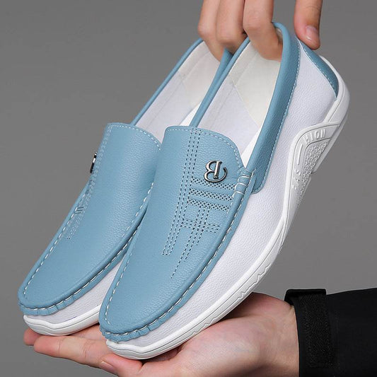 Stylish Men's Casual Leather Shoes - Premium Comfort for Every Occasion - Buy Center
