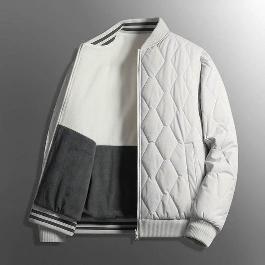 High-End Reversible Cotton Parka - Stylish Baseball Collar for 2025 - Buy Center