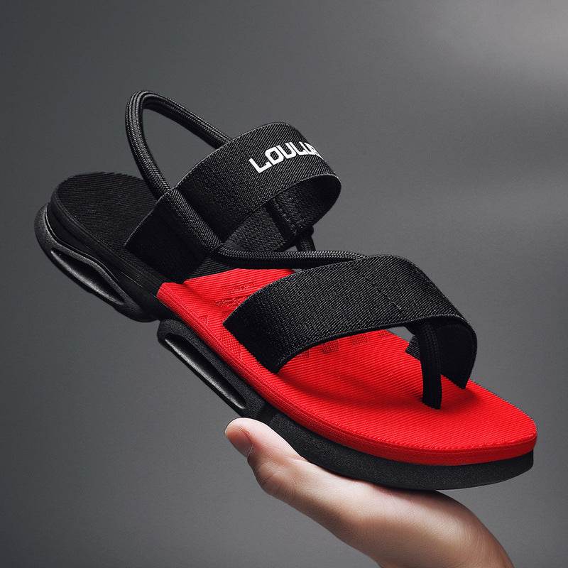 Casual Thick-Soled Men's Sandals - Breathable Open Toe Design for Comfort - Buy Center