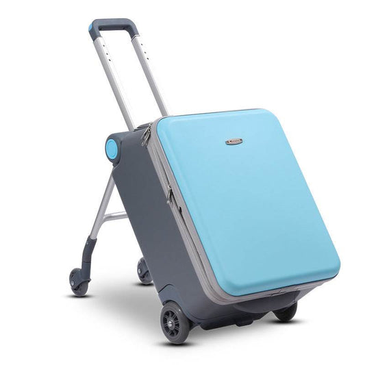 Multifunctional Children's Trolley Case - 20-Inch Stylish Yellow Luggage - Buy Center