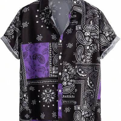 Men's Creative Hawaiian Shirt - 3D Striped Design for Stylish Comfort - Buy Center