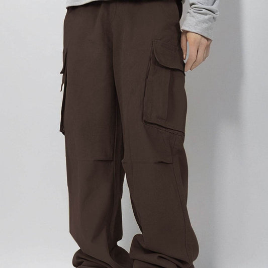 BuyCenter Three-Dimensional Pocket Overalls - Casual Lace-Up Pants 2025 - Buy Center