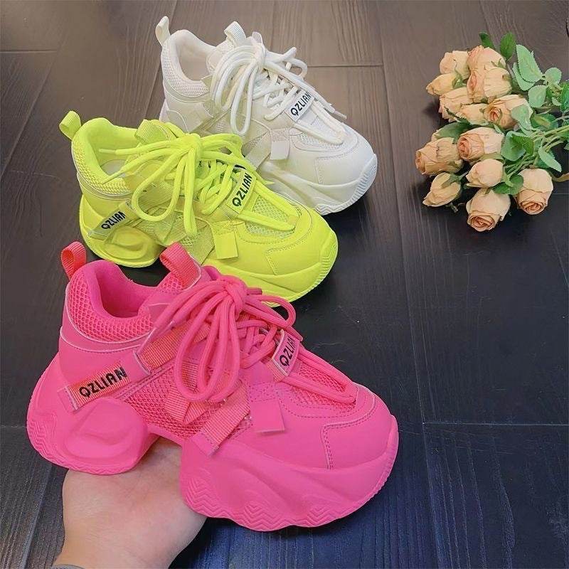Women's Fashion Thick Bottom Sneakers - Stylish & Comfortable All-Match Design - Buy Center