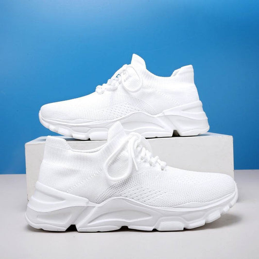 Buycenter Summer Flyknit Shoes - Lightweight Breathable Soft Sole for Sports - Buy Center