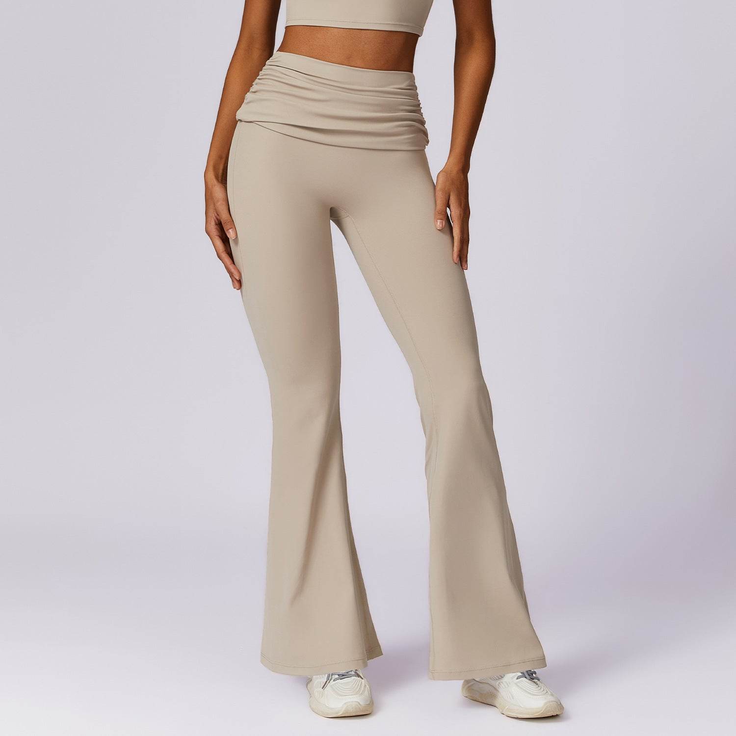Quick-Dry Wide Leg Yoga Pants for Women - Stylish, Breathable Comfort - Buy Center