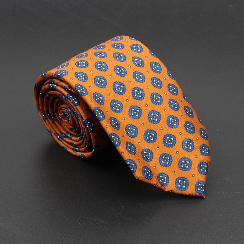 Super Soft Bohemian Silk Ties - Stylish 75mm Neckties for Any Occasion - Buy Center