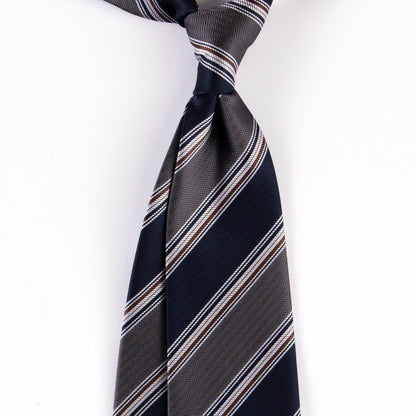 Men's Casual Twill Tie - Stylish Striped Design for Versatile Wear - Buy Center