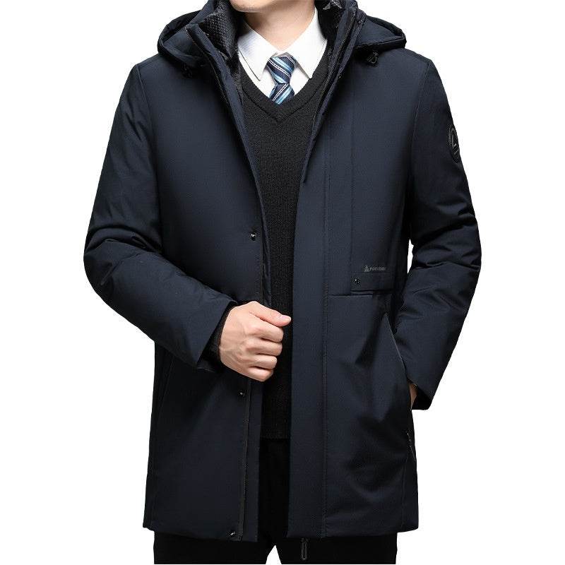 Men's Thickened Plus Size Jacket - Warm Cotton Coat for Stylish Winter 2025 - Buy Center