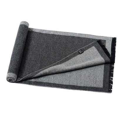 Men's Fashion Simple Brushed Warm Scarf - Premium Stylish Accessory 2025 - Buy Center