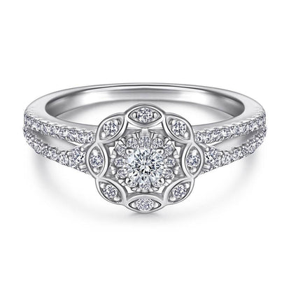 S925 Sterling Silver Women's Ring Set - Elegant Exaggerated Design for 2025 - Buy Center