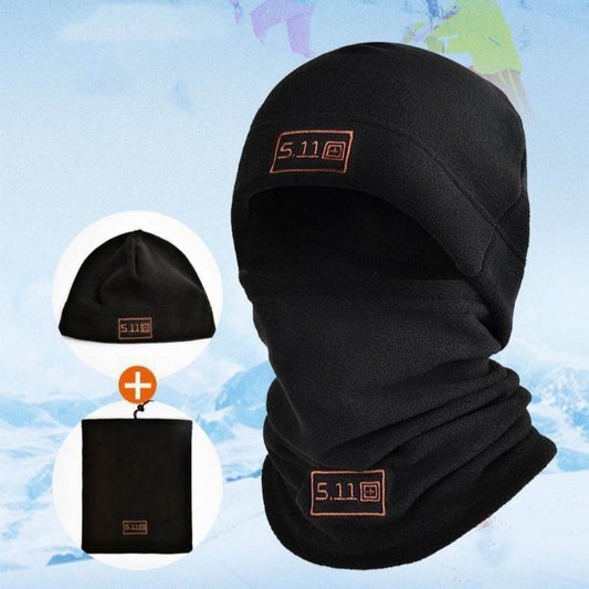 Thickened Outdoor Sports Fleece Set - Cozy Hat & Scarf for Winter - Buy Center