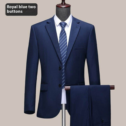 Buycenter Men's Business Suit - Stylish Woolen Blazer & Pants Set 2025 - Buy Center