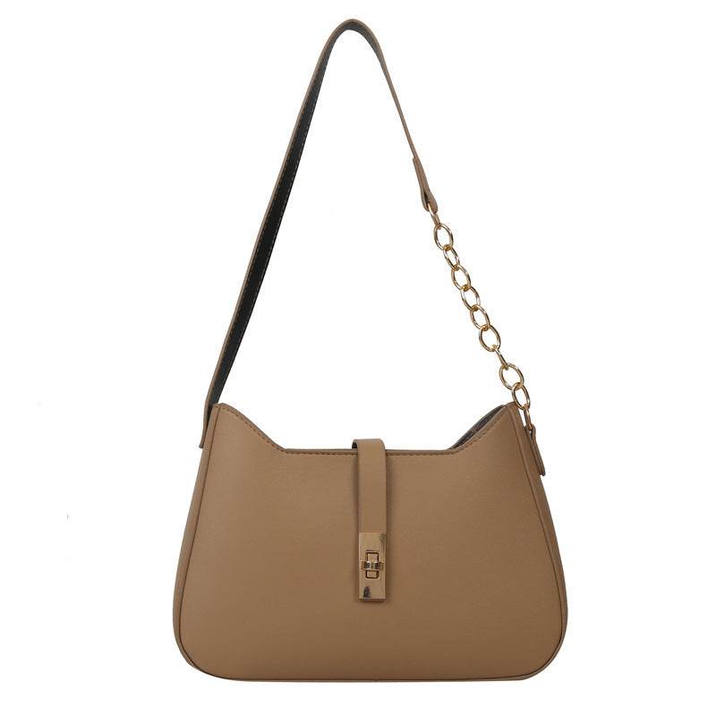 Buycenter Fashion Single-Shoulder Tote Bag - Stylish PU in Black & White - Buy Center
