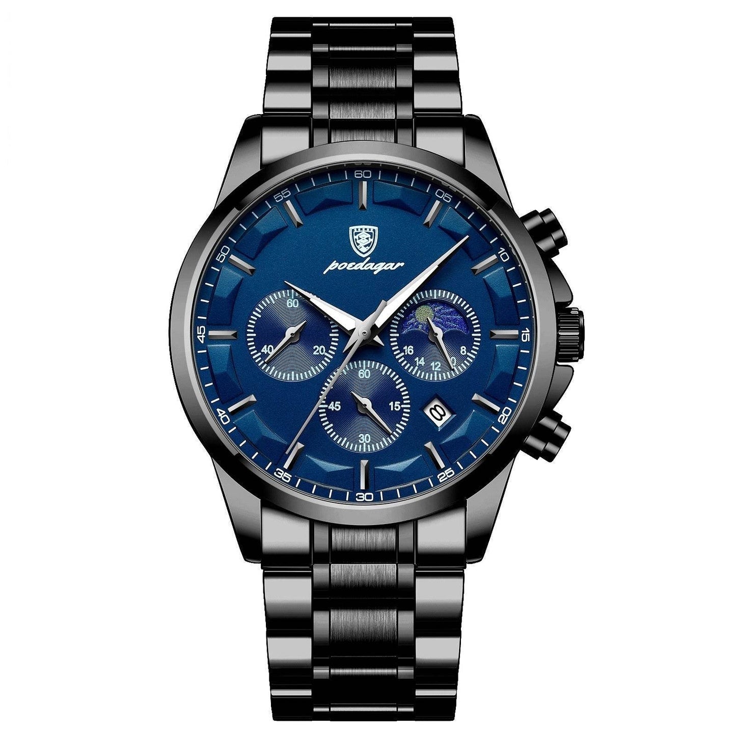 Buycenter Stylish Waterproof Men's Quartz Watch - Casual, Slim Design - Buy Center