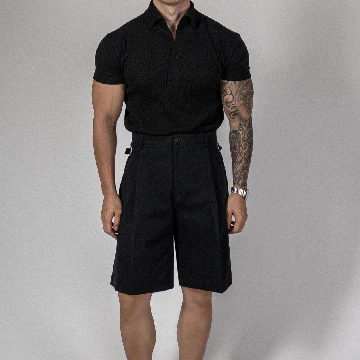 Thread Sports Polo Shirt - Short Sleeved, Solid Color Polyester, Summer Wear - Buy Center
