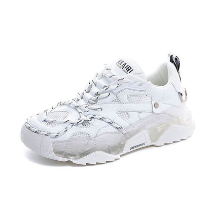 Buycenter Trendy Women's Sneakers - Thick-Soled Breathable Mesh Design - Buy Center