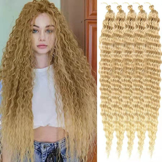 32-Inch European & American Chemical Fiber Wigs - Lightweight & Stylish - Buy Center