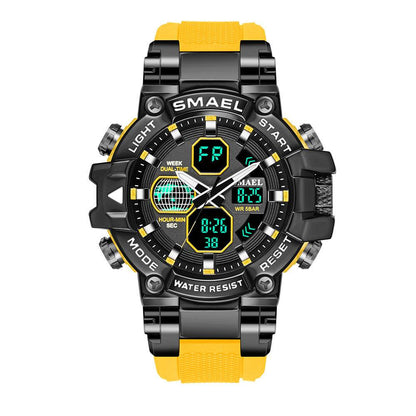 Buycenter Men's Waterproof Fitness Watch - 50M, 49MM Stylish Dial - Buy Center