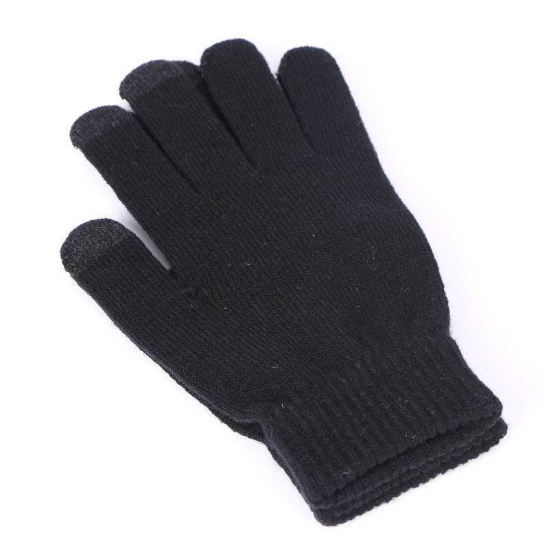 Men's & Women's Thick Knitted Winter Set - Hat, Scarf & Gloves - Buy Center
