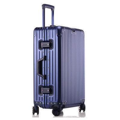 Large Capacity Aluminum Magnesium Trolley Case - Waterproof & Stylish Travel - Buy Center