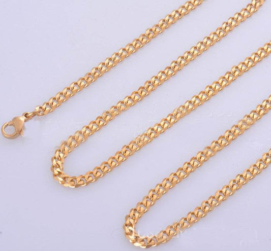 Stainless Steel Six-Sided Keel Chain - Adjustable Modern Men's Jewelry - Buy Center