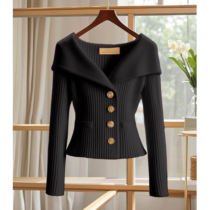 High-End Design Waist Sweater - Loose Fit, Trendy Style for All Sizes - Buy Center