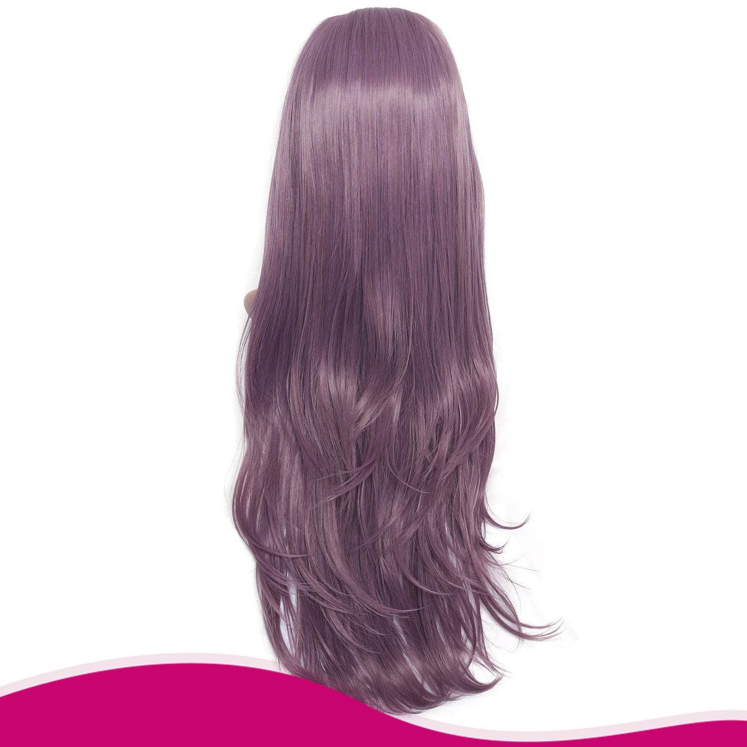 Stunning 28-Inch Purple Curly Wig - Lightweight & Versatile Style 2025 - Buy Center