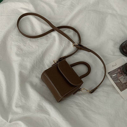 Mini Fashion Retro Square Crossbody Bag - Compact Urban Style Essentials - Buy Center
