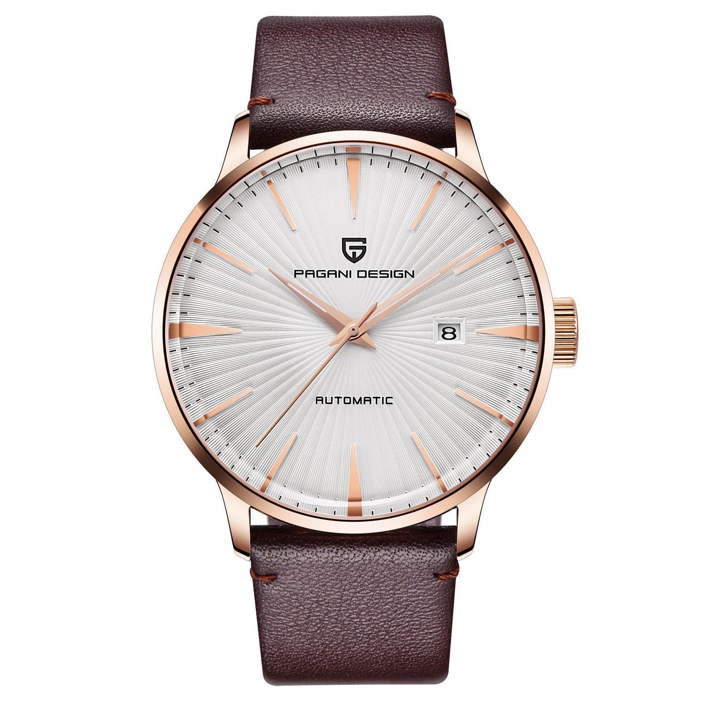 Buycenter Men's Mechanical Watch - 30M Waterproof & Stylish Steel Band - Buy Center