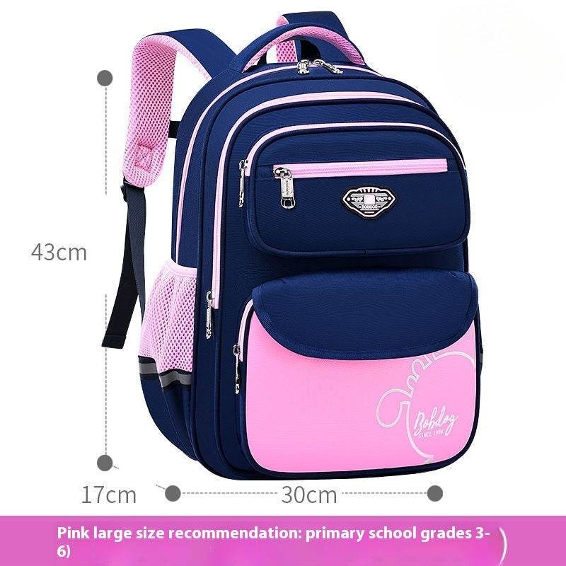 Large Capacity Lightweight Schoolbag - Cute Animal Print for Boys 2025 - Buy Center