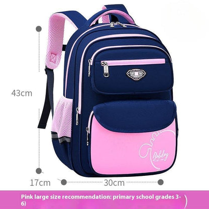 Large Capacity Lightweight Schoolbag - Cute Animal Print for Boys 2025 - Buy Center