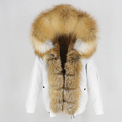 Buycenter Parka Jacket with Raccoon Fur Liner - Stylish Women's Outerwear - Buy Center