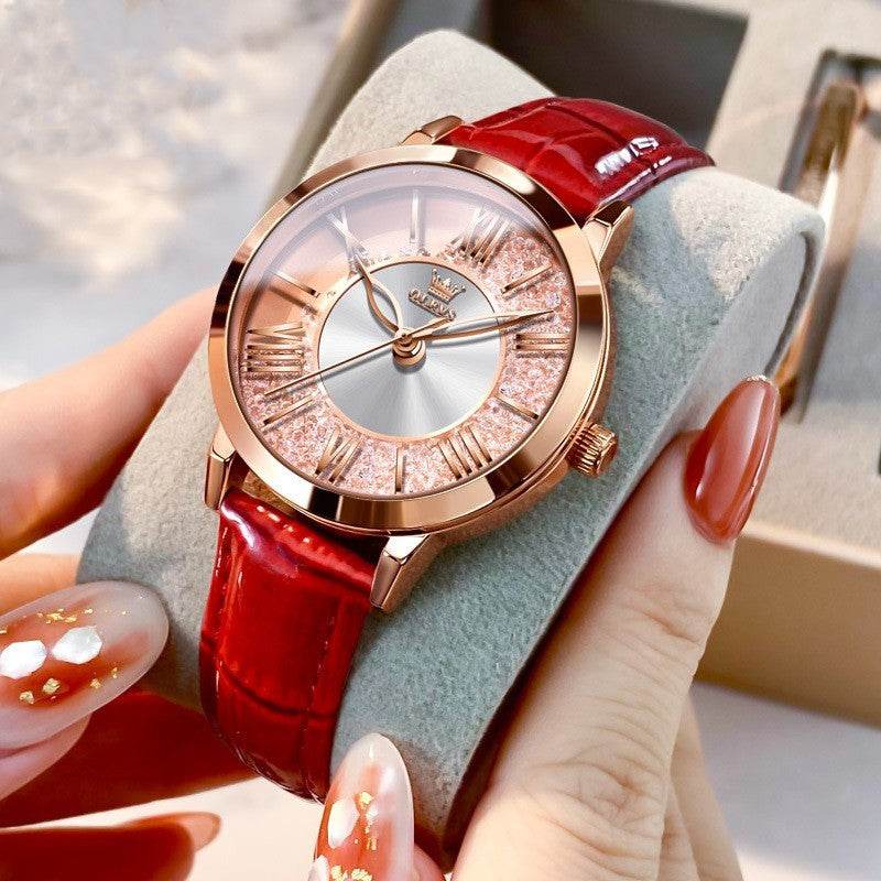 Trendy Women's Quartz Watch - Stylish Accessory for Fashionable Students - Buy Center